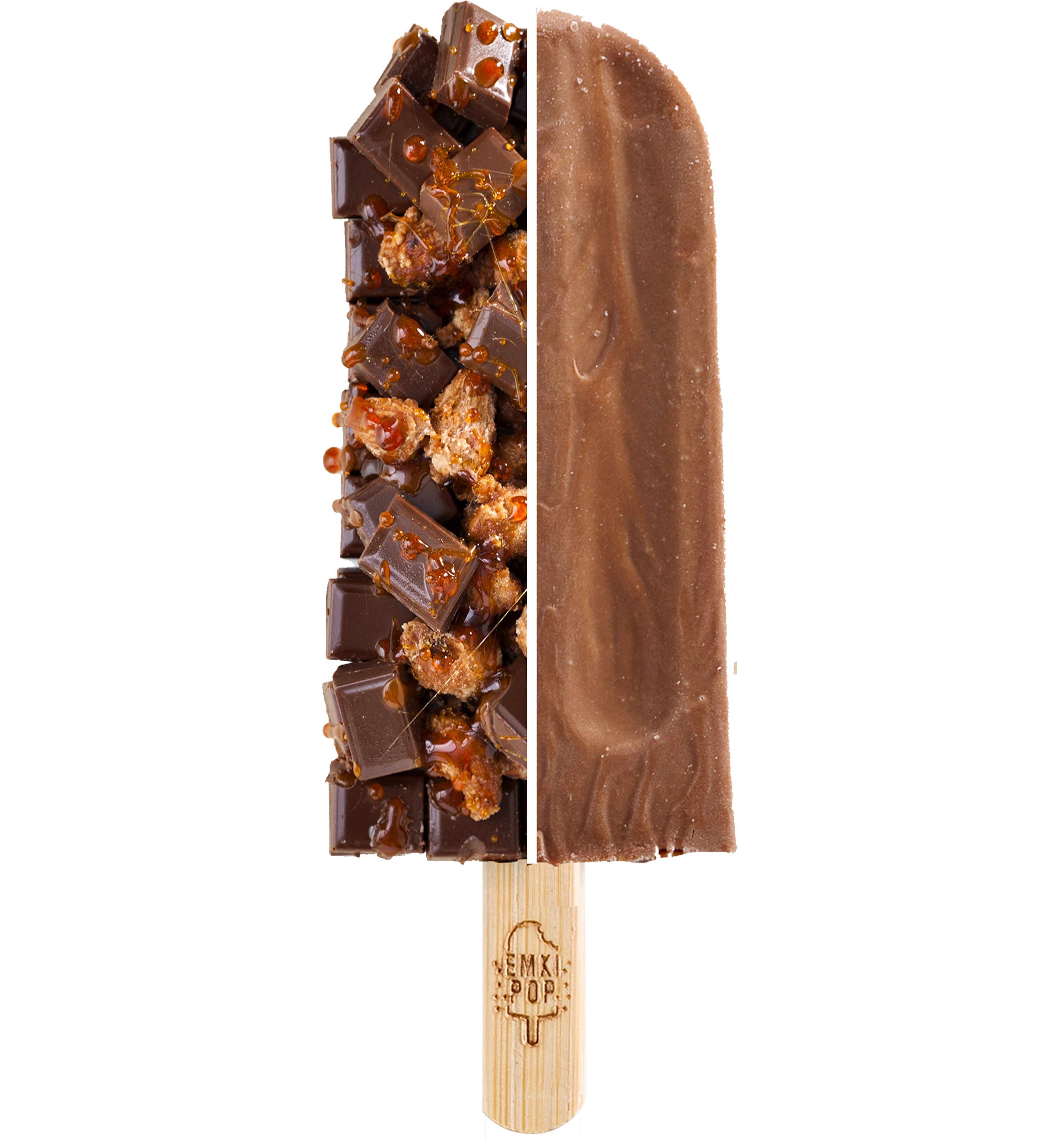 Crunchy Chocolate (Milk chocolate, caramelized almonds)