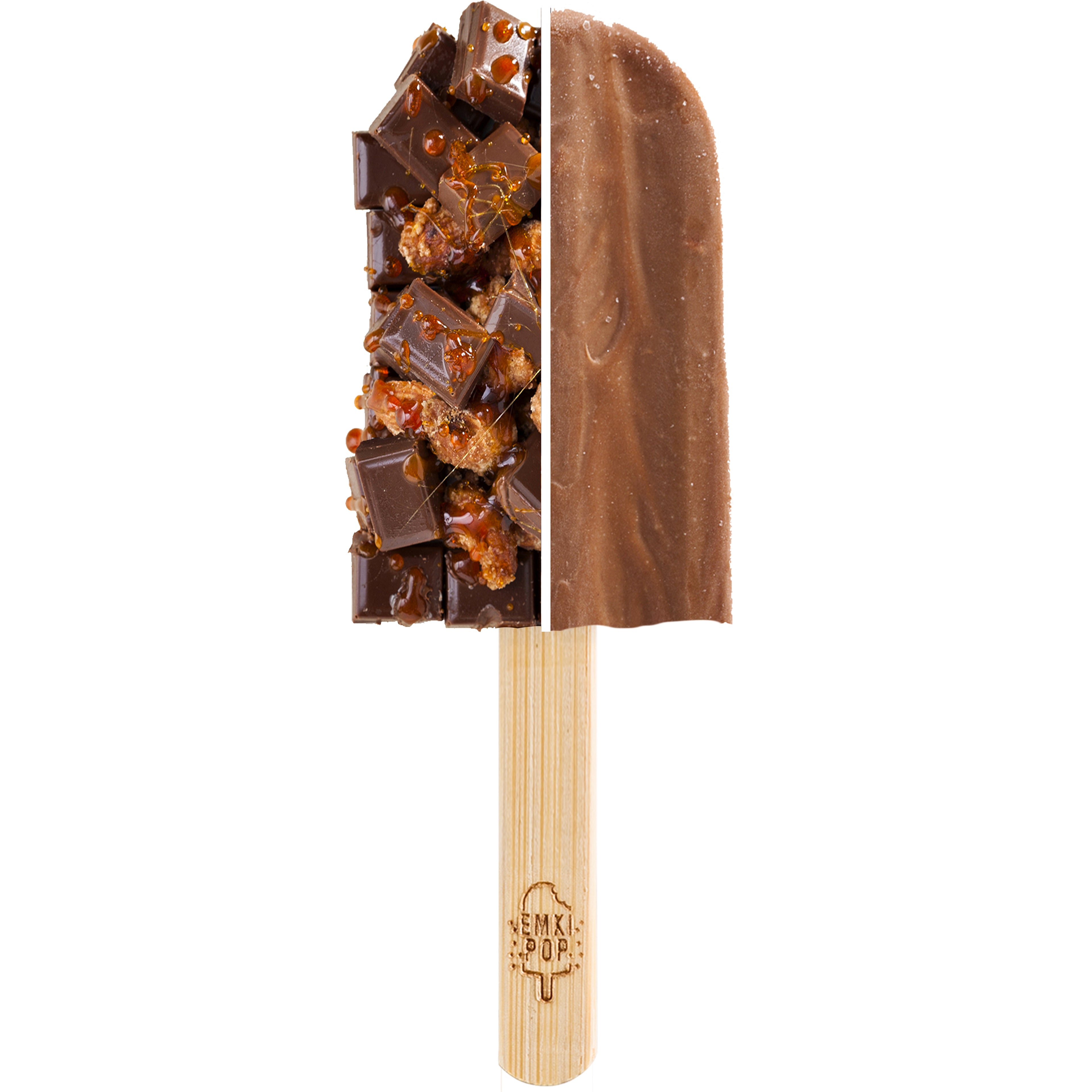 Choco craquante - Dégustation (Chocolat au lait, amandes caramélisées)