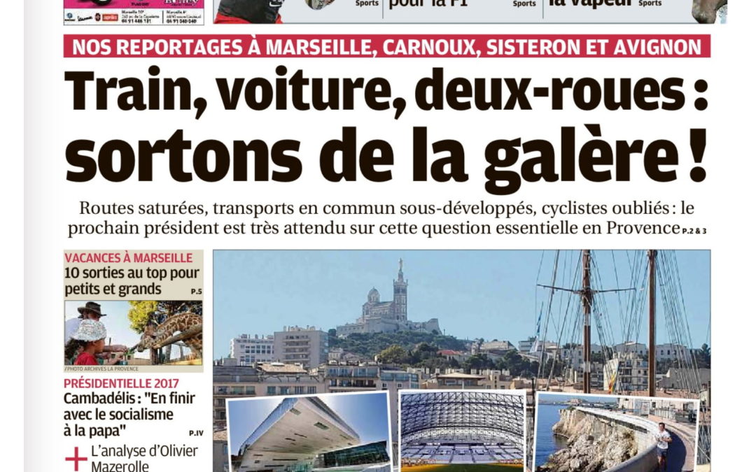 La Provence – 09/04/17