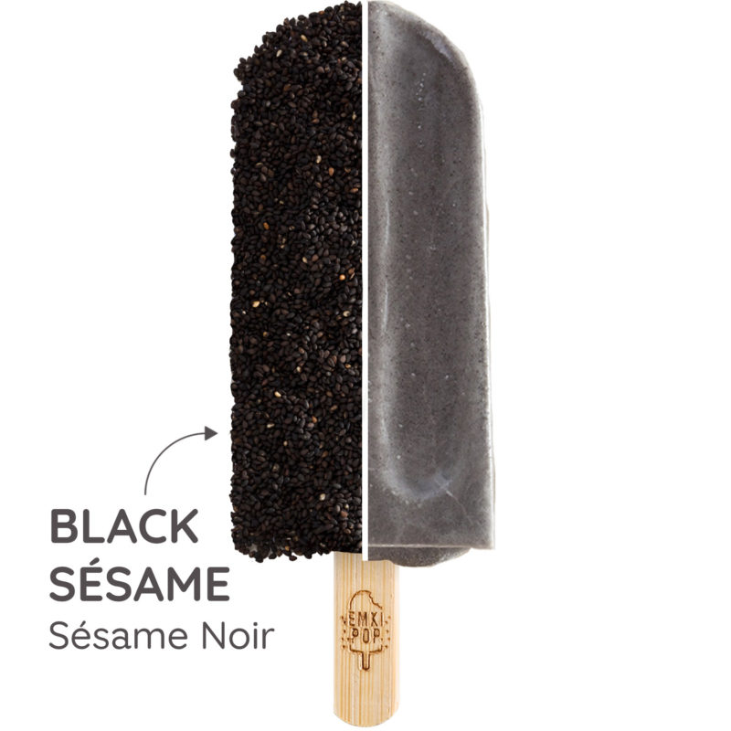 Black Sesame - Sésame Noir | Glace Artisanale